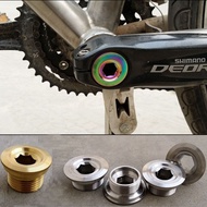 Titanium Ti Bike Bicycle Crank Arm Fixing Bolt for Shimano XTR Deore M20X8.5