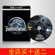 （READYSTOCK ）🚀 4K Blu-Ray Disc [Jurassic World 1] 2015 English Chinese Character With National Panoramic Sound 2160P YY