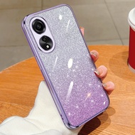 OPPO Phone Case For OPPO A18 A38 A58 A78 A58X soft case Flash Diamond phone Casing back cove