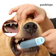 GUADALUPE Pet Toothbrushes, 360° Cleaning