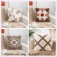Bohemian Style Pillow Case  Decorative Geometric Tufted Cushion Cover for Couch Bedroom (Insert or P