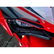 CBR250RR Carbon Protector Pad Winglet Embossed Sticker