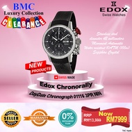 Edox Chronorally Automatic  Watch 01116-3PR-NIN NEW