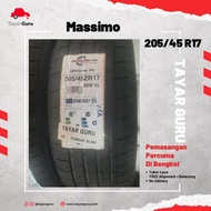 Massimo 205/45R17 Tayar Baru (Installation) 205 45 17 New Tyre Tire TayarGuru Pasang Kereta Wheel Rim Car