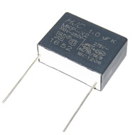 MKP safety capacitor X2 1UF 105 275VAC 310V foot distance 22MM 15MM