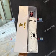新款 CHANEL 香奈兒 全自動折疊晴雨傘11 防紫外線 遮陽傘 雨遮 防曬