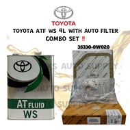 Toyota ATF WS Auto Gear oil (4L) ( TOYOTA VIOS / ALTIS / CAMRY ) 08886-02305