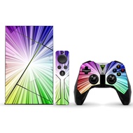 MightySkins Skin Compatible with NVIDIA Shield TV (2017) wrap Cover Sticker Skins Rainbow Explosion
