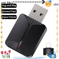 OLINI Wireless CarPlay Adapter, Type C Android Auto Wireless Adapter, Portable Vehicle-mounted 2-in-