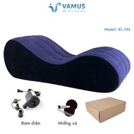 [Name covered] KL-SM luxury inflatable love chair with electric pump, Love tantra chair, S Lazy Sofa