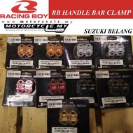 RB HANDLE BAR CLAMP SUZUKI BELANG RACING BOY