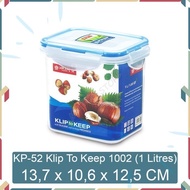 BUNTON Lion Star Lunch Box Clip To Keep 1002 1 L KP-52 LionStar Quality Plastic Durable Shatterproof