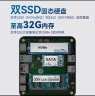 12代i9-12900HK迷你主机i7办公12700H游戏miniPC小电脑i5准系统4K