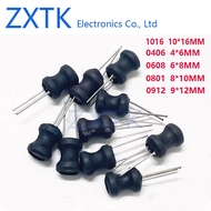 NEW IC CHIP 10PCS Direct insertion type I-shaped inductor 1016 0406 0608 0810 0912 1UH/2.2UH/3.3UH/4