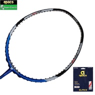 Apacs Lethal 10【Install with String】Apacs Elite III (Original) Badminton Racket -Blue(1pcs)