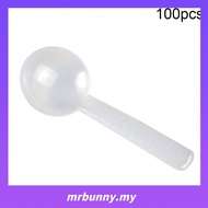 [MRBUNNY] 100pcs 1g White Plastic Measuring Spoon Gram Scoop Food Baking Medicine Powder