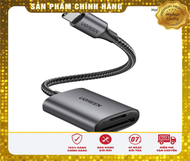 Đầu đọc thẻ SD/TF chuẩn USB 3.1 Type-C Ugreen 80888 vỏ nhôm cao cấp