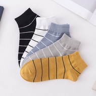 (SG Socks) Stripe Men Socks | Men Ankle Socks | Stripe Socks