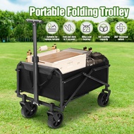 Outdoor Wagon Trolley Camping Trolley foldable Cart Tool truck portable shopping trolley Foldable Wagon Trolley Camping