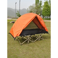 Two-in-One Away Tent, Single Camp Bed Tent, Single Tent Double-Layer Away Tent Without Camp Bed
