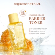 Glad2Glow Propolis Hyaluronic Acid Essence Toner|10-Second Hydration & Anti-Acne& Glow Boost|80ml