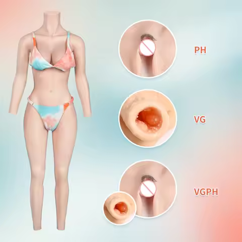 KUMIHO C Cup Full Silicon Bodysuit Silicone Bodysuit Crossdresser Breast Form Transgender Cosplay Ar