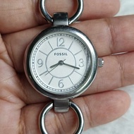 Authentic Original FOSSIL ES-2279 Silvertone Ladies Bracelet Watch from USA All Stainless Steel