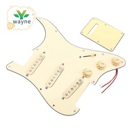 Loaded Prewired SSS Alnico 5 Alnico V HOT Pickups Pickguard Set for  Guitar