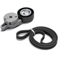 Engine Belt Tensioner Drive Serpentine Belt Set Compatible With Toyota Camry 2.5L L4 2010 2011,Tensi