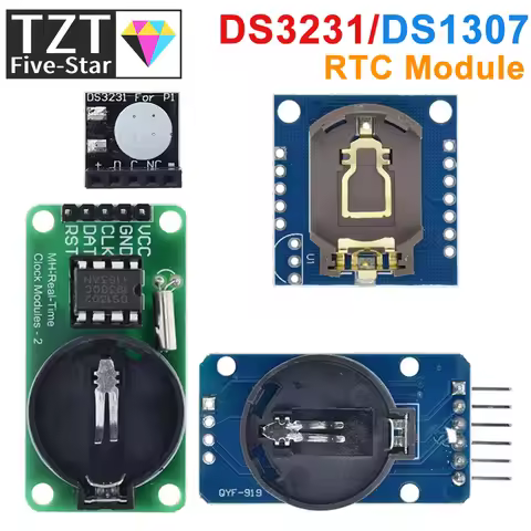 DS3231 AT24C32 IIC Module DS1302 Precision Clock Module DS1307 Memory module mini module Real Time 3