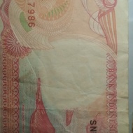 uang kuno 100 rupiah 1992