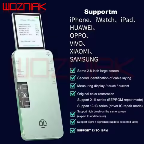 DL400 Pro LCD True Tone Recovery Programmer For iPhone 6-16PM Touch Screen Tester For Samsung Xiaomi