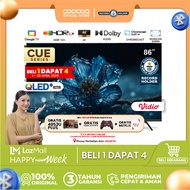 [NEW] [Google TV] COOCAA TV 86 inch CUE 7600 - Smart TV - Digital TV - Netflix & Youtube - Google As
