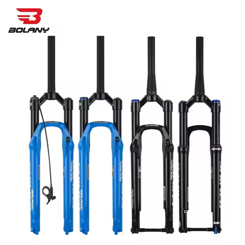 BOLANY-Bicycle Air Fork,26,27.5,29Inch,120, Air Oil Suspension,Boost Thru Axle,MTB Air Fork,R29 Damp