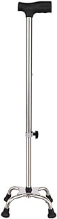 Walkers for seniors Walking Stick/Crutches Lightweight Stainless Steel Canes with Ergonomic Handle 9 Adjustable Height Levels for Elderly Men or Women Disabled Cane rollator walker, Durable