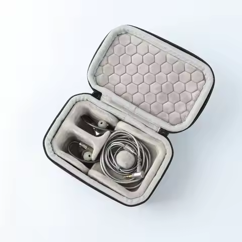 Portable Fashion Storage Box for Headset IER M7 M9 Z1R Protection Cover Hard Shell Headphone Bag