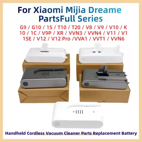 Replacement Battery for Xiaomi Mijia Dreame G9 G10 1S T10 T20 V8 V9 V10 K10 1C V9P XR V11 V12 V12 Pr