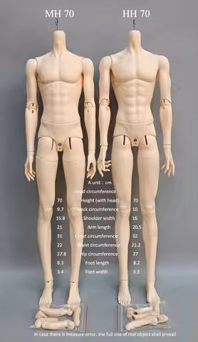 HeHe BJD 1/3 BJD male body (Just Body only, Without Head ) 2