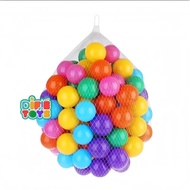 50 SMALL ball pools, colorful small balls, small ball pools, swimming balls bola plastik kecil warna
