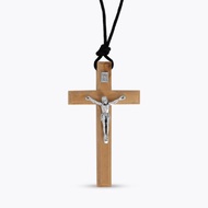 十字架飾品 項鍊 耶穌十架 進口橄欖木 車用吊飾 精品 16990-1