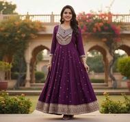 Fabric Details :- Rayon Anarkali Top