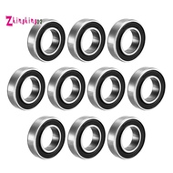 10PCS 6902-2RS Bicycle Hub Bearing 15X28X7 mm 6902 2RS Ball Bearings 6902RS for KOOZER XM490 Hub