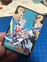 （最後清貨）Takara 魔神英雄傳2  新星龍神丸 專用 盔甲 parts 人物卡 遊戲咭 星界 boss 元祖 SD