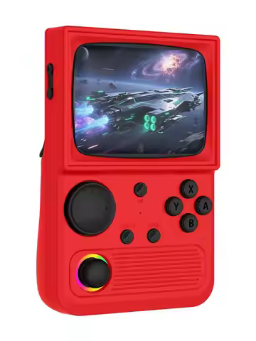 AISLPC R36T Retro TV Handheld Game Console 22000+Games EmuELEC System 3.5 Inch IPS Screen 64/128GB P