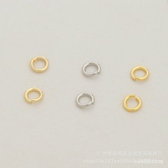 Plated Jewelry(Accessories8Material C Circle DIY  Connecting Ring ）Closed Circle Jewelry Single Circ