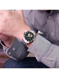 MEGIR Megir男士鐘錶,中空自動機械不銹鋼腕錶,防水豪華品牌商務休閒手錶,montre Homme