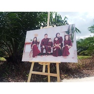 FRAME FOTO KANVAS  24x36 INCI