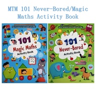 <ALJ> MTM 101 Never-Bored Activity Book / 101 Magic Maths Activity Book * Book for Toddlers