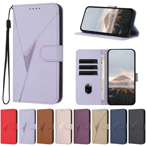 Handbag Flip Case For Samsung Galaxy Wide 7 6 5 A Quantum 4 Buddy 3 Jean 2 Jump 5G Multi 3 Card Slot