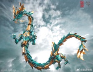 藏道模型 青龍 有盒已開